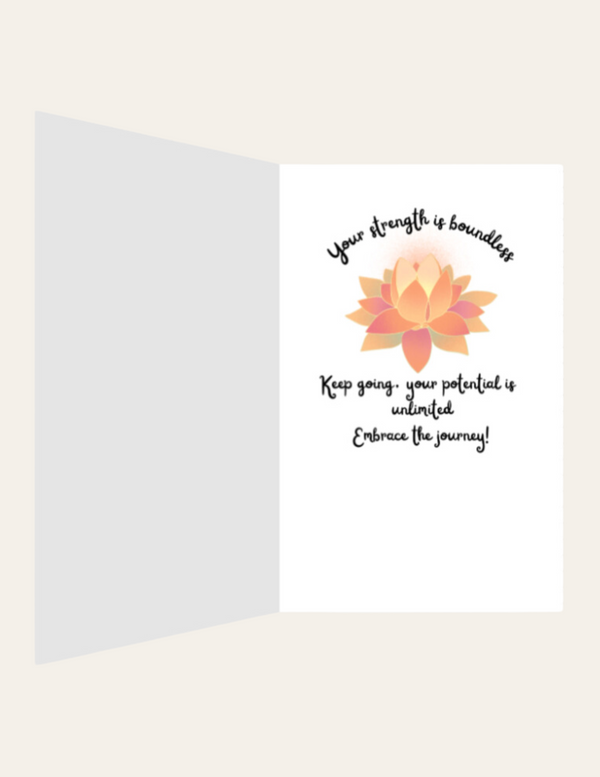 Infinite Potential Greeting Card- LEV8HER Collection
