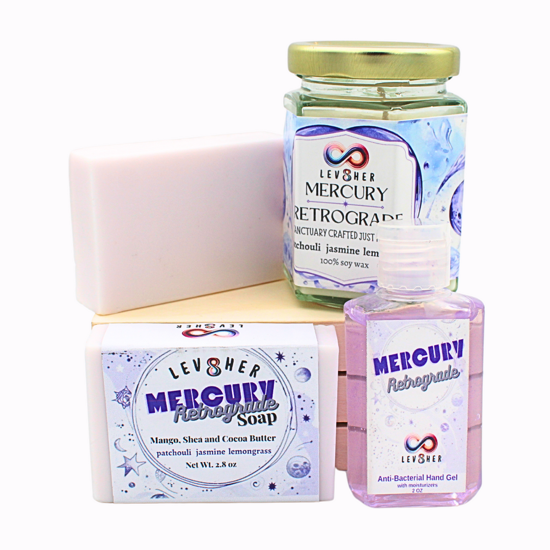 Mercury Retrograde Triple Butter Soap: LEV8HER Collection