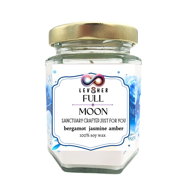 Full Moon Candle- LEV8HER Collection