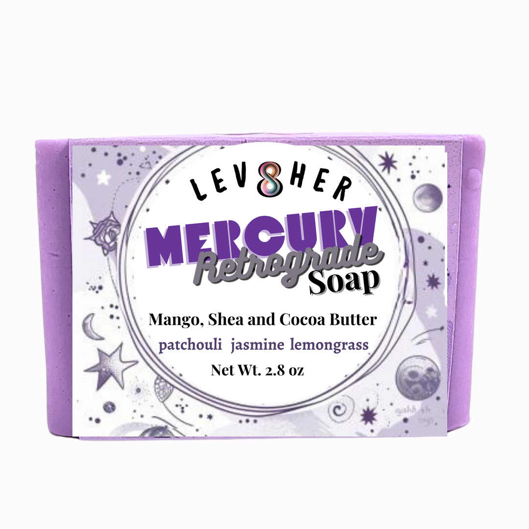 Mercury Retrograde Triple Butter Soap: LEV8HER Collection
