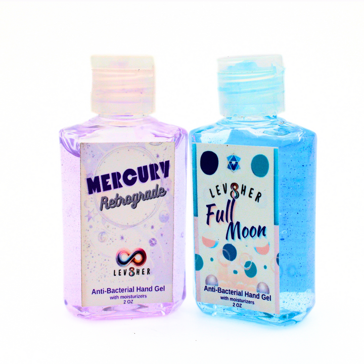 Mercury Retrograde Hand Sanitizer Gel: LEV8HER Collection