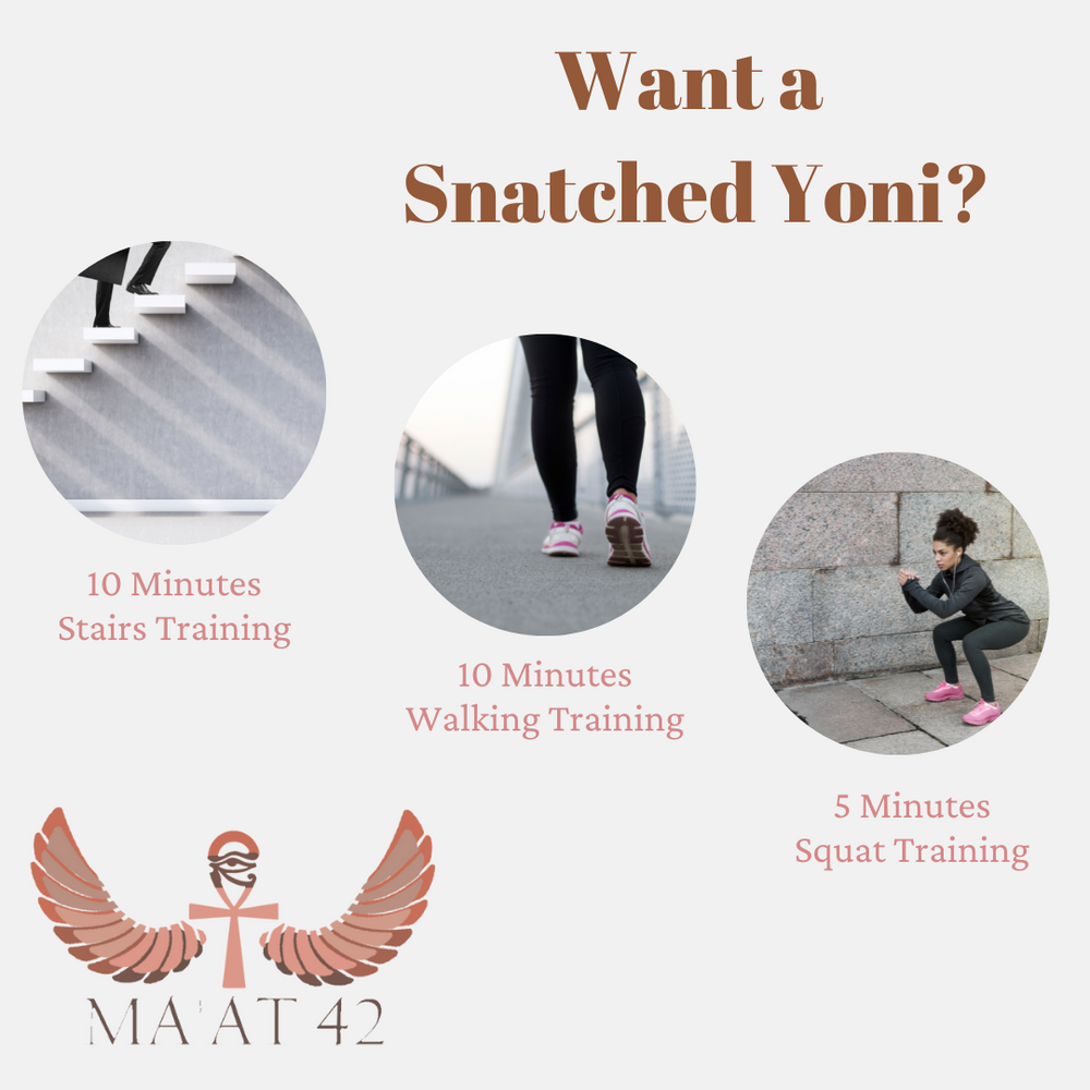 Yoni egg training and exercises. 25 minutes each day